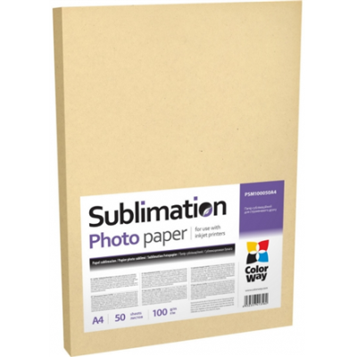 PSM100050A4 | 100 g / m² | A4 | A4 | Photo Paper sublimation 50 pcs.