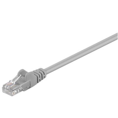 Goobay | CAT 5e patch cable, U / UTP | Grey RJ45 male (8P8C) | RJ45 male (8P8C)