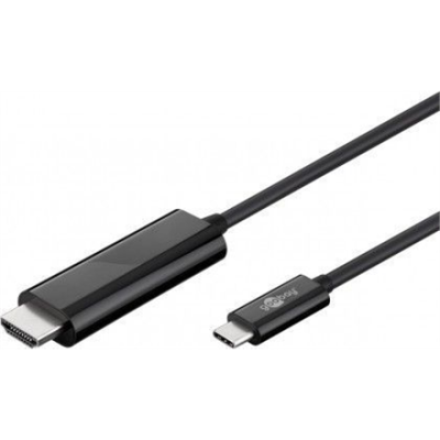 Goobay | USB-C HDMI adapter cable (4k 60 Hz) | USB-C male | HDMI male (type A) | USB-C to HDMI | 1.8 m