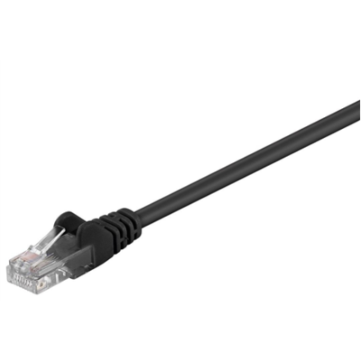 Goobay | CAT 5e patch cable, U / UTP | 68647 | Black