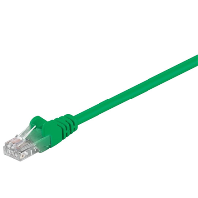 Goobay | CAT 5e patch cable, U / UTP | 68338 | Green RJ45 male (8P8C) | RJ45 male (8P8C)
