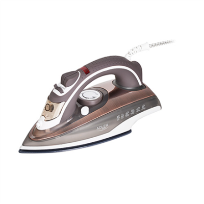 Adler | Iron | AD 5030 | Steam Iron | 3000 W | Water tank capacity 310 ml | Continuous steam 20 g / min | Brown