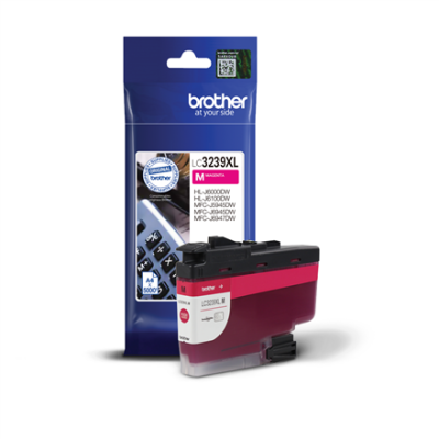 Brother High-yield Ink Cartridge | LC3239XLM | Ink | Magenta