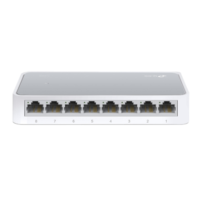 TP-LINK | Switch | TL-SF1008D | Unmanaged | Desktop | 10 / 100 Mbps (RJ-45) ports quantity 8 | Power supply type External | 36 month(s)