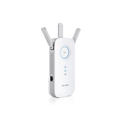 TP-LINK | Extender | RE450 | 802.11ac | 2.4GHz / 5GHz | 450+1300 Mbit / s | 10 / 100 / 1000 Mbit / s | Ethernet LAN (RJ-45) ports 1 | MU-MiMO No | no PoE | Antenna type 3xExternal