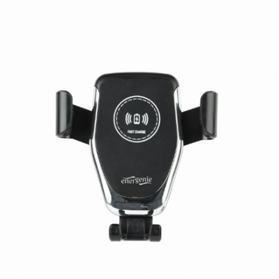 EnerGenie | EG-TA-CHAV-QI10-01 | Car smartphone holder with wireless charger | Built-in charger | Universal smartphone car holder with built-in wireless Qi fast charger, 10 W fast wireless Qi charging function to charge your phone while driving, P