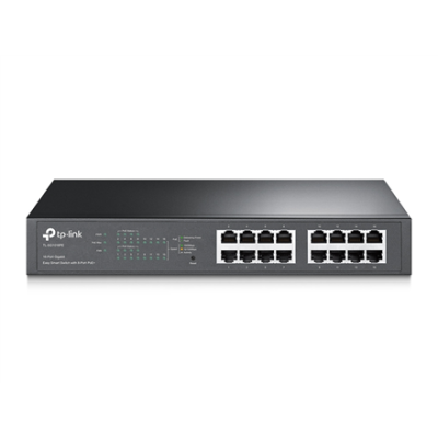 TP-LINK | Switch | TL-SG1016PE | Web Managed | Desktop / Rackmountable | Gigabit Ethernet (copper) ports quantity 16 | PoE+ ports quantity 8 | 36 month(s)