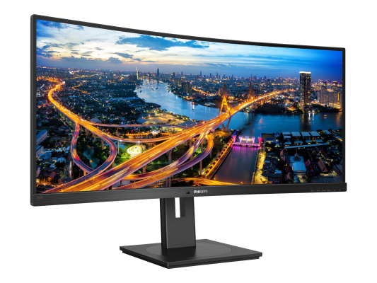 Philips | Curved UltraWide | 345B1C | 34 " | VA | WQHD | 21:9 | 100 Hz | 5 ms | 3440 x 1440 | 300 cd / m² | HDMI ports quantity 1 | Black | Warranty 24 month(s)