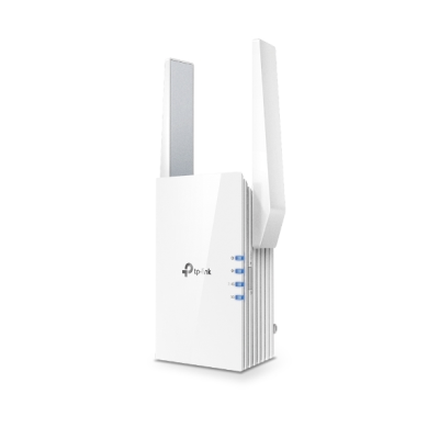 TP-LINK | Extender | RE505X | 802.11ax | 2.4GHz / 5GHz | 300+1200 Mbit / s | 10 / 100 / 1000 Mbit / s | Ethernet LAN (RJ-45) ports 1 | MU-MiMO No | no PoE | Antenna type 2xExternal