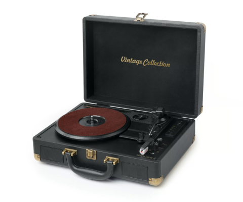 Muse | Turntable Stereo System | MT-103 GD | Black | 3 speeds | USB port | AUX in