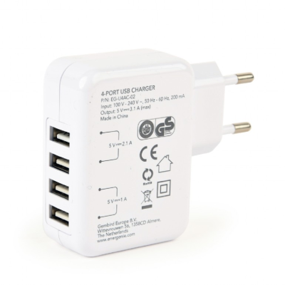 EnerGenie | Universal USB charger | EG-U4AC-02