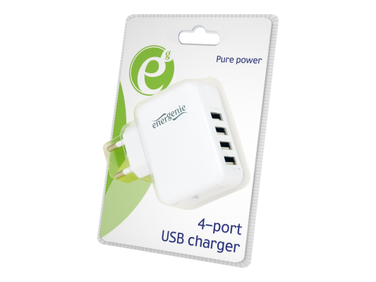 EnerGenie | Universal USB charger | EG-U4AC-02