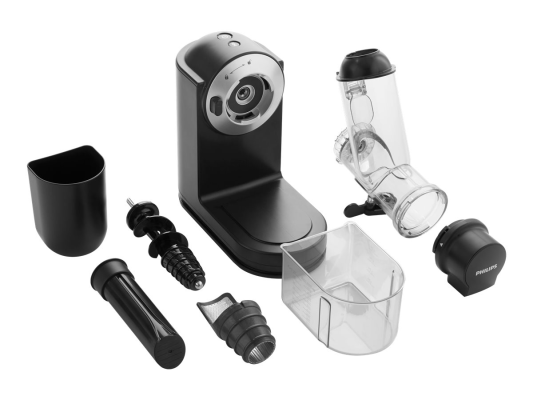 Philips | Viva Collection Juicer | HR1889 / 70 | Type Slow juicer | Black | 150 W