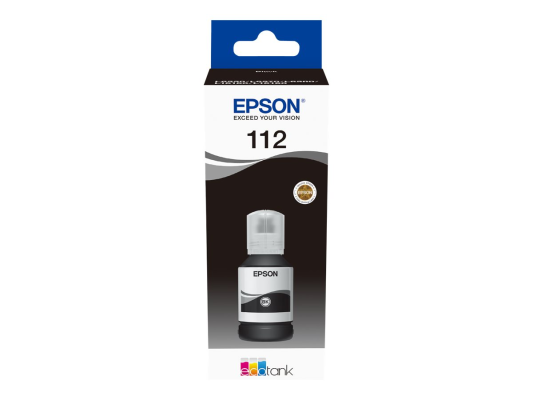 Epson 112 EcoTank Pigment | C13T06C14A | Ink Bottle | Black