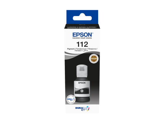 Epson 112 EcoTank Pigment | C13T06C14A | Ink Bottle | Black