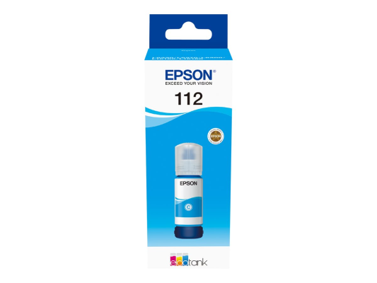 Epson 112 EcoTank Pigment | C13T06C24A | Ink Bottle | Cyan