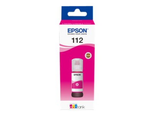 Epson 112 EcoTank Pigment | C13T06C34A | Ink Bottle | Magenta