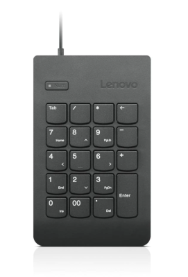 Lenovo | Essential | USB Numeric Keypad Gen II | Numeric Keypad | Wired | Black
