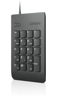 Lenovo | Essential | USB Numeric Keypad Gen II | Numeric Keypad | Wired | Black