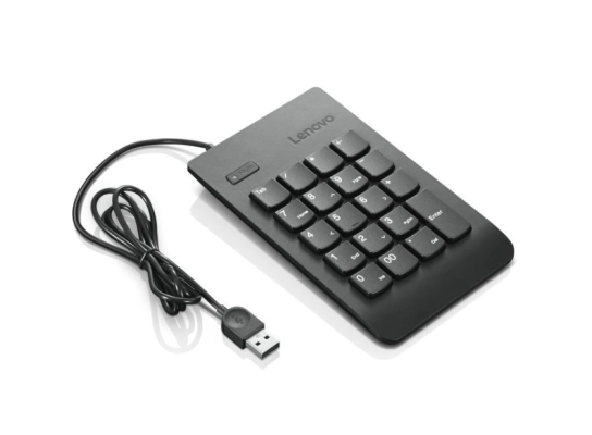 Lenovo | Essential | USB Numeric Keypad Gen II | Numeric Keypad | Wired | Black