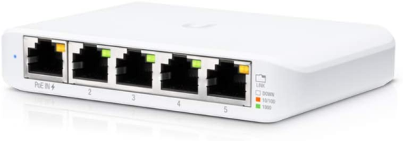 Ubiquiti USW-Flex Indoor / outdoor 5Port Poe Gigabit Switch | Ubiquiti