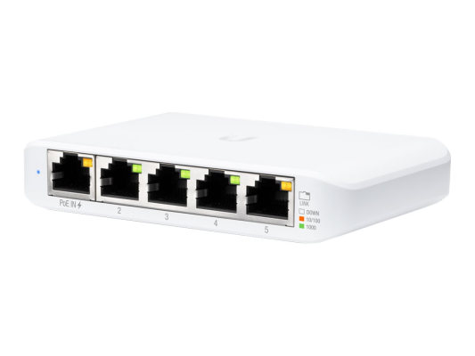 Ubiquiti USW-Flex Indoor / outdoor 5Port Poe Gigabit Switch | Ubiquiti