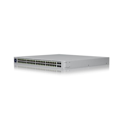 Ubiquiti | UniFi Switch | USW-PRO-48-POE | Managed L3 | Rackmountable | Gigabit Ethernet (copper) ports quantity 48 | SFP+ ports quantity 4 | Power supply type Internal