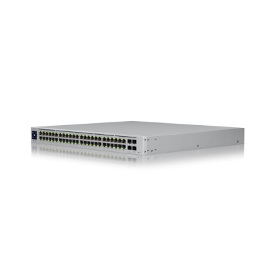 Ubiquiti | UniFi Switch | USW-PRO-48-POE | Managed L3 | Rackmountable | Gigabit Ethernet (copper) ports quantity 48 | SFP+ ports quantity 4 | Power supply type Internal