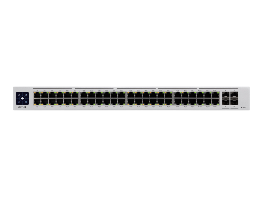 Ubiquiti | UniFi Switch | USW-PRO-48-POE | Managed L3 | Rackmountable | Gigabit Ethernet (copper) ports quantity 48 | SFP+ ports quantity 4 | Power supply type Internal