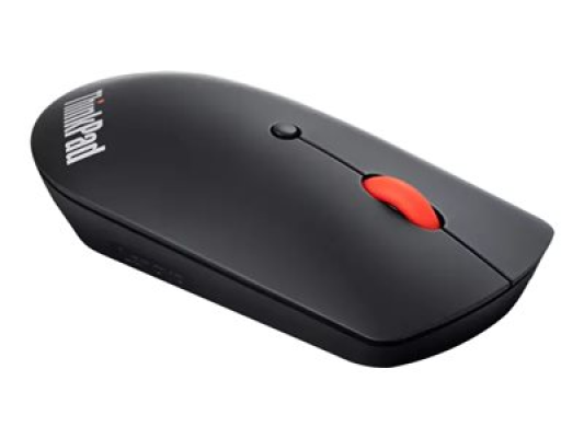 Lenovo | ThinkPad Bluetooth Silent Mouse | Wireless | Bluetooth 5.0 | Black | 1 year(s)