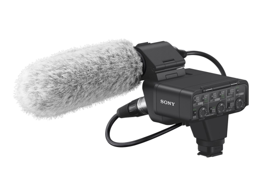 Sony XLR-K3M Digital XLR Audio Adapter Kit with Shotgun Microphone | Sony