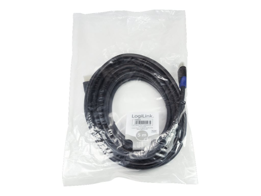 Logilink | Cable HDMI High Speed with Ethernet | CH0064 | HDMI Type A Male | HDMI Type A Male | HDMI to HDMI | 5 m