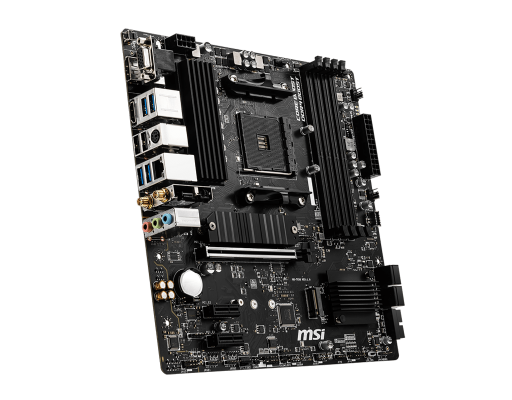 MSI | B550M PRO-VDH WIFI | Processor family AMD | Processor socket AM4 | DDR4 | Memory slots 4 | Chipset AMD B | Micro ATX