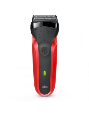 Braun | Series 3 Shaver | 300s | NiMH | Red