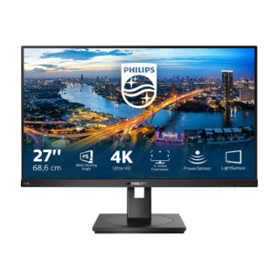 Philips | 278B1 / 00 | 27 " | IPS | 4K UHD | 16:9 | 60 Hz | 4 ms | 3840 x 2160 pixels | 350 cd / m² | HDMI ports quantity 2 | Black