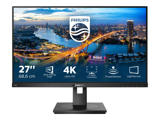 Philips | 278B1 / 00 | 27 " | IPS | 4K UHD | 16:9 | 60 Hz | 4 ms | 3840 x 2160 pixels | 350 cd / m² | HDMI ports quantity 2 | Black