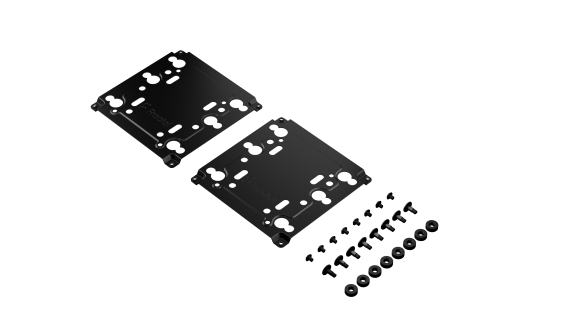Fractal Design | Universal Multibracket – Type A (2-pack) | Black