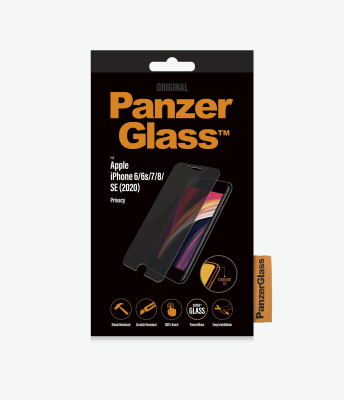 PanzerGlass | Screen Protector | Iphone | Iphone 6 / 6s / 7 / 8 / SE (2020) | Glass | Crystal Clear | Clear Screen Protector