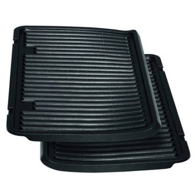 TEFAL | OptiGrill+ + Waffle plate set | GC716D12 | Electric Grill | 2000 W | Silver