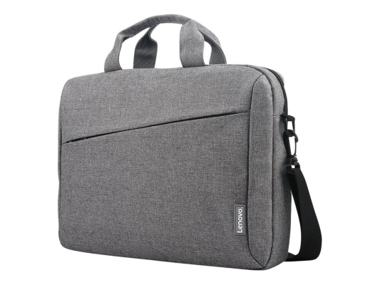 Lenovo | 15.6-inch Laptop Casual Toploader T210 Grey | Essential | Messenger-Briefcase | Grey | Shoulder strap