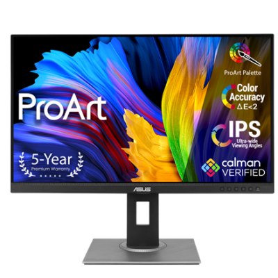 Asus | ProArt Display | PA278QV | 27 " | IPS | WQHD | 16:9 | 75 Hz | 5 ms | 2560 x 1440 | 350 cd / m² | HDMI ports quantity 1 | Black