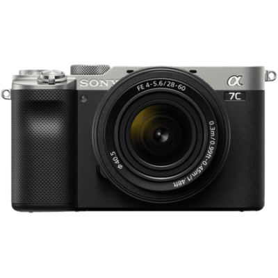 ILCE-7CL Sony Alpha A7C Full-frame Mirrorless Interchangeable Lens Camera with Sony FE 28-60mm F4-5.6 Zoom Lens, Silver | Sony | Full-frame Mirrorless Interchangeable Lens Camera with Sony FE 28-60mm F4-5.6 Zoom Lens | Alpha A7C | Mirrorless Camer