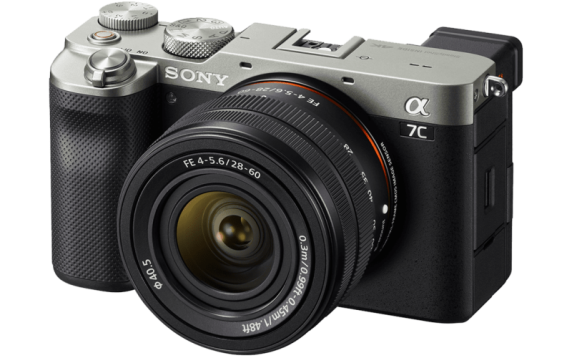 ILCE-7CL Sony Alpha A7C Full-frame Mirrorless Interchangeable Lens Camera with Sony FE 28-60mm F4-5.6 Zoom Lens, Silver | Sony | Full-frame Mirrorless Interchangeable Lens Camera with Sony FE 28-60mm F4-5.6 Zoom Lens | Alpha A7C | Mirrorless Camer