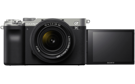 ILCE-7CL Sony Alpha A7C Full-frame Mirrorless Interchangeable Lens Camera with Sony FE 28-60mm F4-5.6 Zoom Lens, Silver | Sony | Full-frame Mirrorless Interchangeable Lens Camera with Sony FE 28-60mm F4-5.6 Zoom Lens | Alpha A7C | Mirrorless Camer