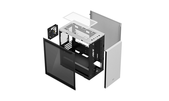 Deepcool | MACUBE 110 WH | White | mATX | ATX PS2 （Length less than 170mm)