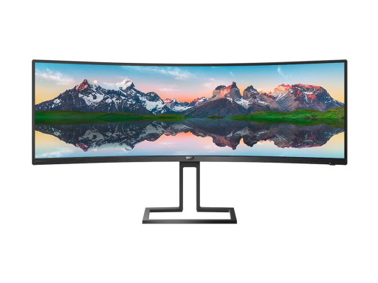 Philips | Curved LCD Display | 498P9 / 00 | 48.8 " | VA | Dual QHD | 32:9 | 70 Hz | 5 ms | 5120 x 1440 pixels | 450 cd / m² | Headphone out | HDMI ports quantity 2 | Black