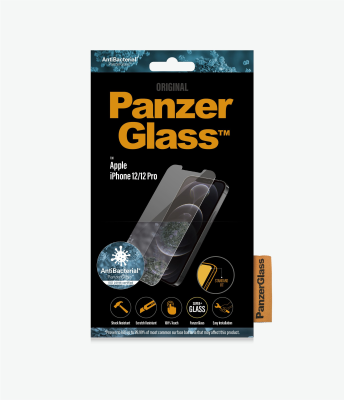 PanzerGlass | Apple | For iPhone 12 / 12 Pro | Glass | Transparent | Clear Screen Protector