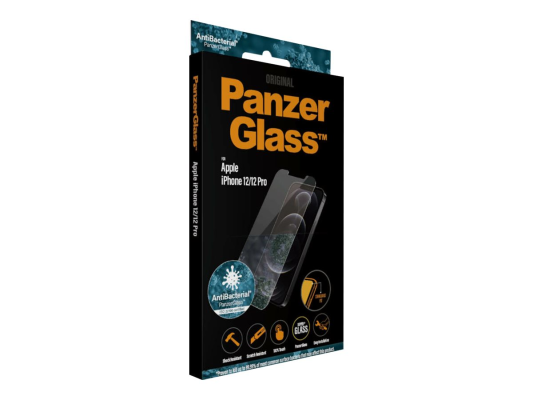 PanzerGlass | Apple | For iPhone 12 / 12 Pro | Glass | Transparent | Clear Screen Protector