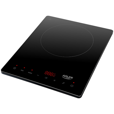 Adler | Hob | AD 6513 | Number of burners / cooking zones 1 | LCD Display | Black | Induction