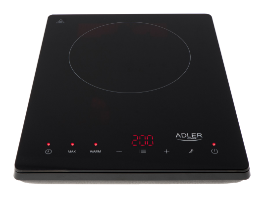 Adler | Hob | AD 6513 | Number of burners / cooking zones 1 | LCD Display | Black | Induction